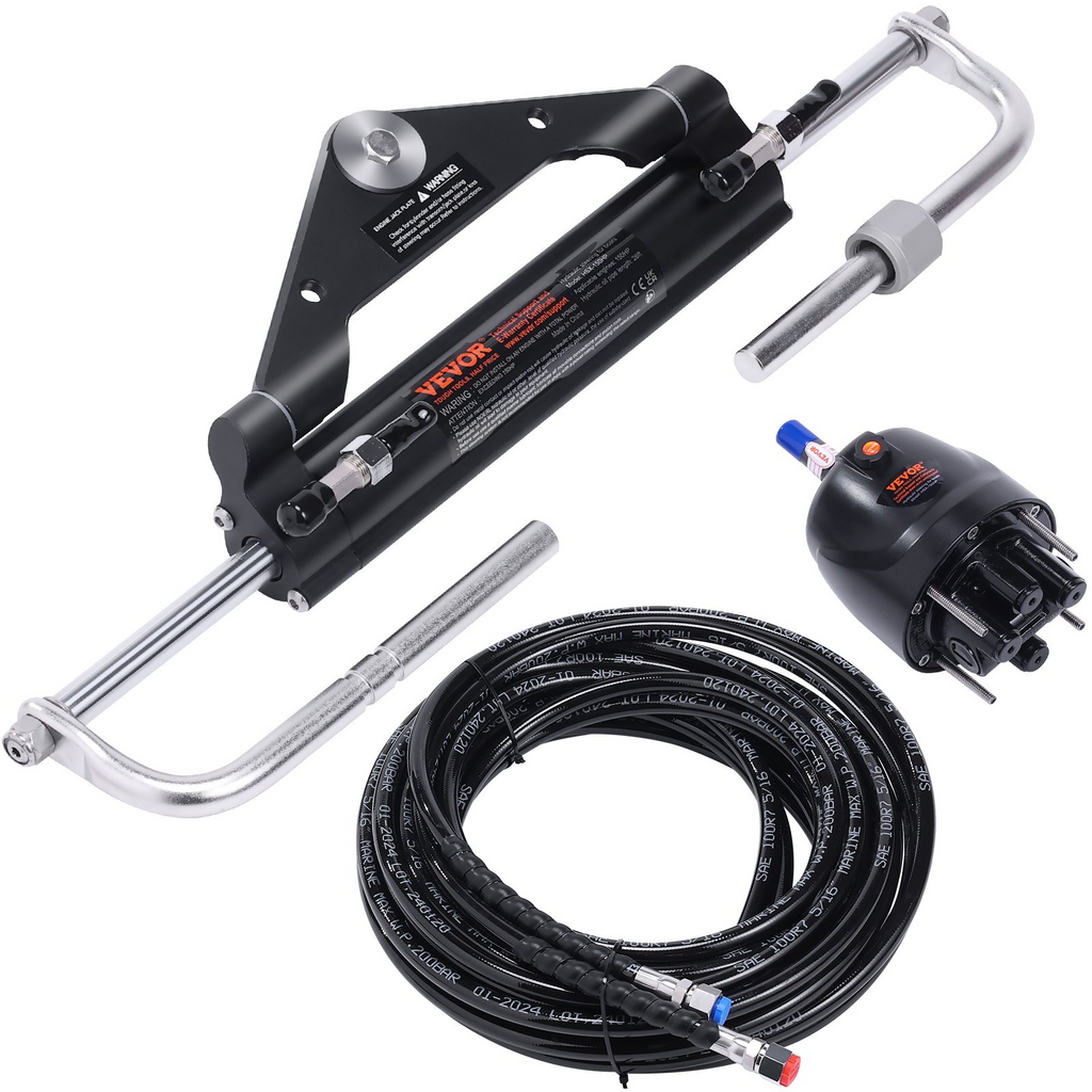 Kit de dirección hidráulica fueraborda VEVOR 150 HP