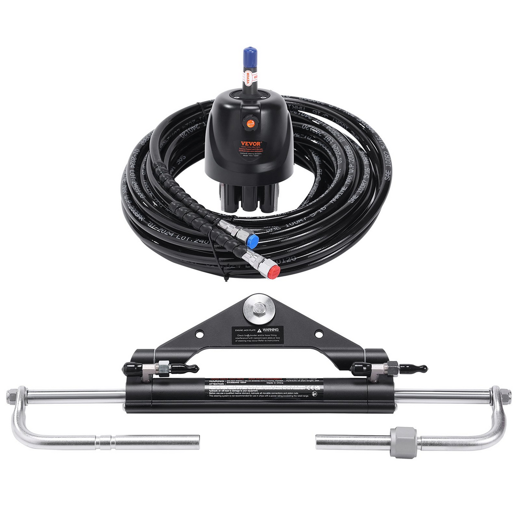Kit de dirección hidráulica fueraborda VEVOR 150 HP