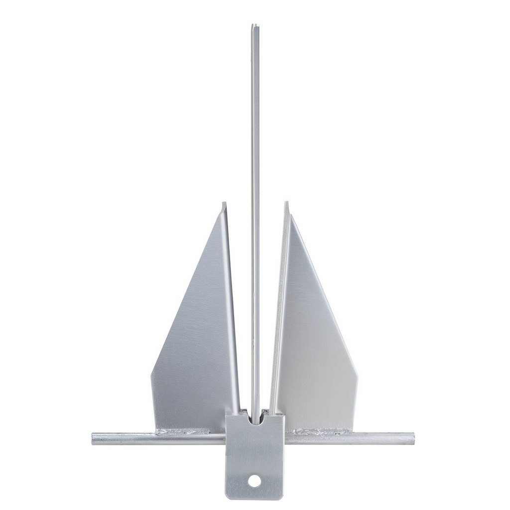 Kit de ancla estilo Fluke de VEVOR de 13 libras con cadena de 7,9 pies cuerda de 101 pies y dos grilletes de 0,4 pulgadas