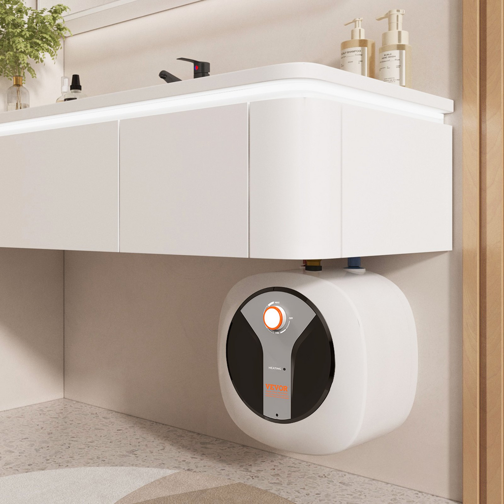Calentador de agua eléctrico mini con tanque de 8 galones VEVOR 1440 W