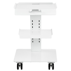 VEVOR carro de laboratorio 3 capas ruedas giratorias capacidad 220 lb para laboratorio clínica belleza salón