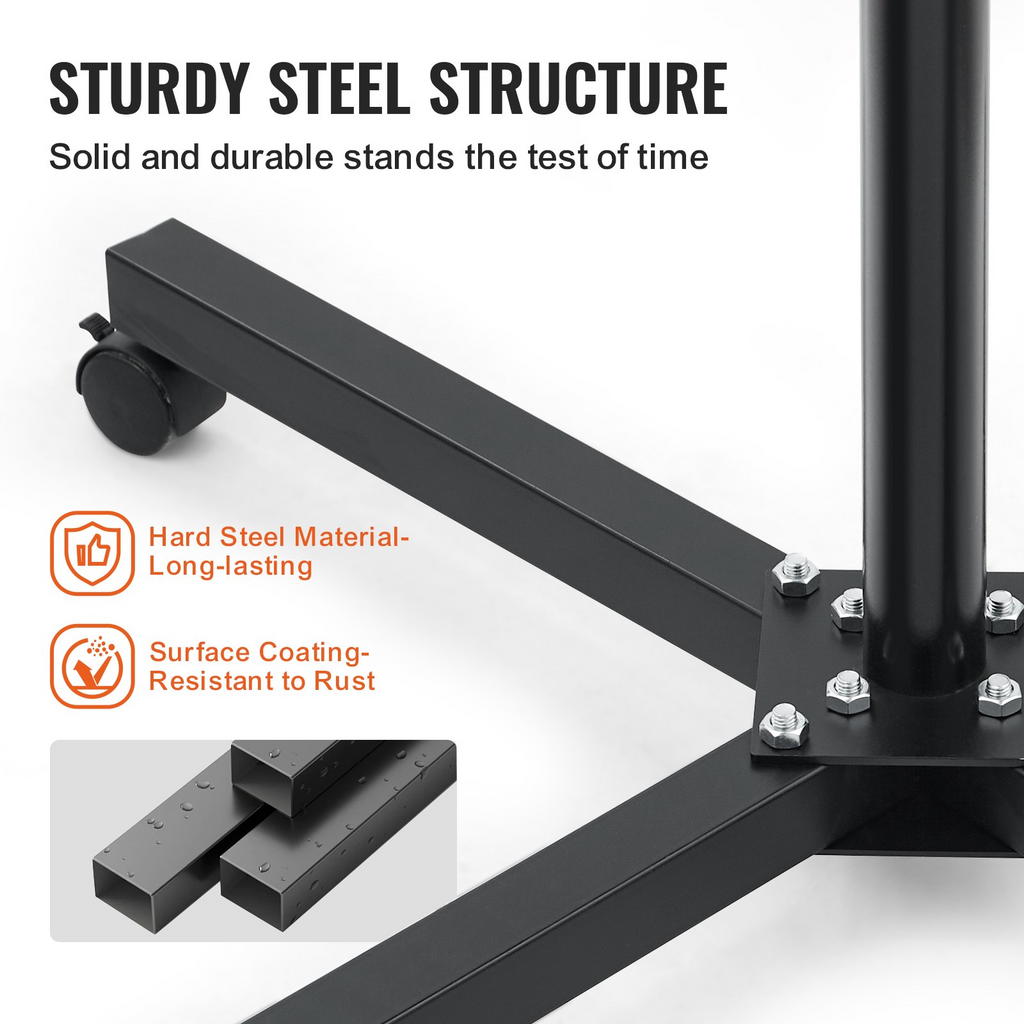 Secadora flash VEVOR de 16 x 16 pulgadas para serigrafía con soporte de altura ajustable rotación de 360°