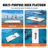 VEVOR Muelle flotante inflable de 15 x 6 pies