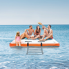 VEVOR Muelle flotante inflable de 15 x 6 pies