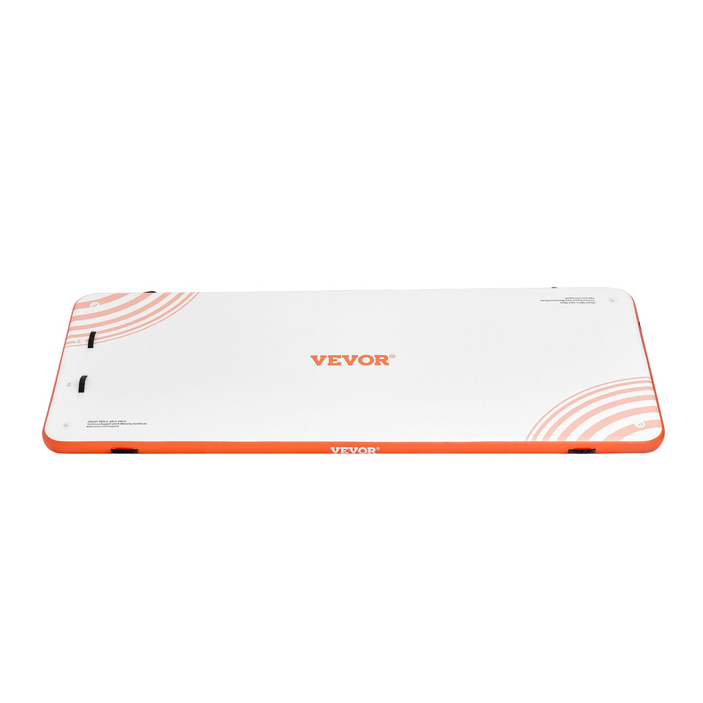 VEVOR Muelle flotante inflable de 15 x 6 pies