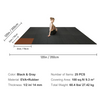 VEVOR 25 alfombrillas de gimnasio de 1/2 pulgada de grosor 24" x 24" de espuma EVA