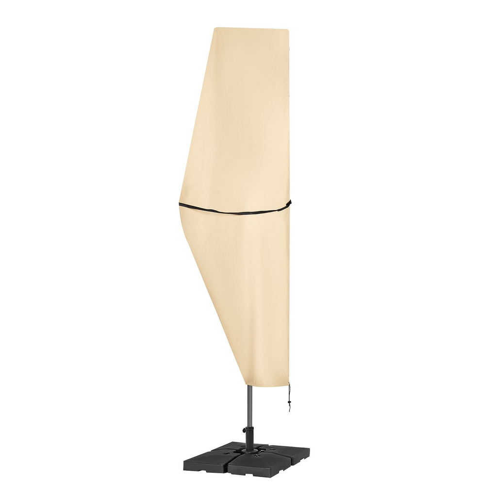 Funda para sombrilla de patio de 7 a 13 pies 2000 mm con cremallera y varilla