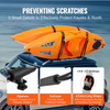 VEVOR Portaequipajes de techo para kayak 1 par barra en J