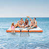 VEVOR Muelle flotante inflable de 8 x 5 pies