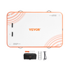 VEVOR Muelle flotante inflable de 8 x 5 pies