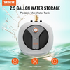 Calentador de agua eléctrico mini con tanque de 2,5 galones VEVOR 1440 W