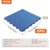 VEVOR Azulejos entrelazados para garaje 12 x 12 x 0,53 pulgadas