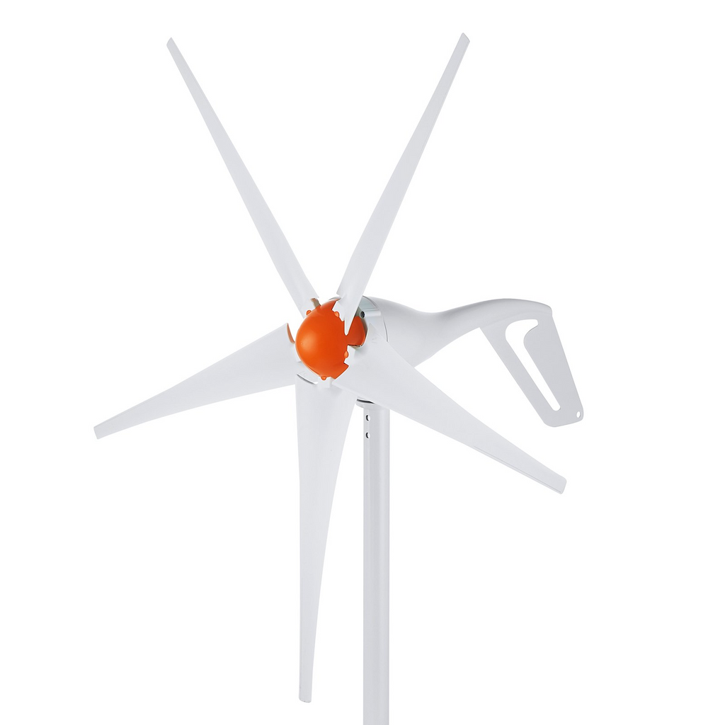 Generador de turbina eólica VEVOR de 500 W 12 V 5 aspas con controlador MPPT