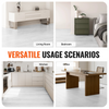 Azulejos de vinilo autoadhesivos VEVOR de 390 x 23,6 pulgadas 1,5 mm de grosor