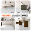 Azulejos de vinilo autoadhesivos VEVOR de 36 x 6 pulgadas 36 baldosas de 2,5 mm de grosor