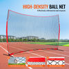 VEVOR 16x10 pies Red de barrera para deportes de pelota
