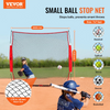 VEVOR 7x7 pies Red de barrera para deportes de pelota