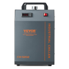 Enfriador de agua industrial VEVOR CW-5202 capacidad de tanque de agua de 7 l caudal máximo de 18 l/min