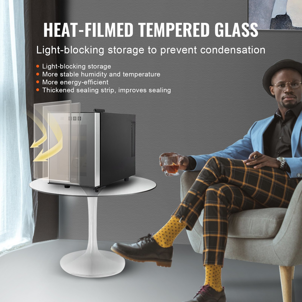 Humidificador eléctrico para puros VEVOR