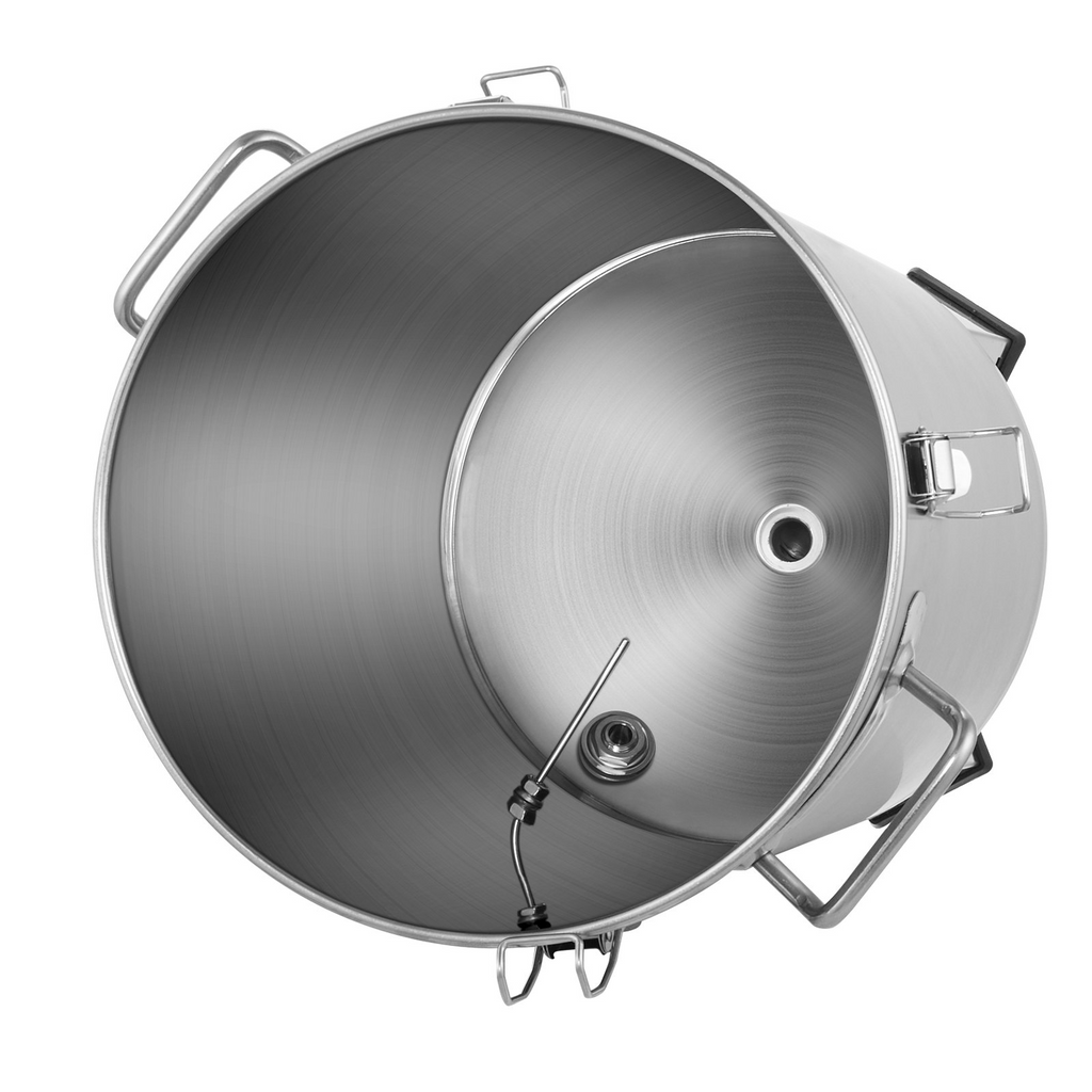 Hervidor de agua de acero inoxidable VEVOR de 8 galones