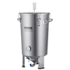 Hervidor de agua de acero inoxidable VEVOR de 8 galones