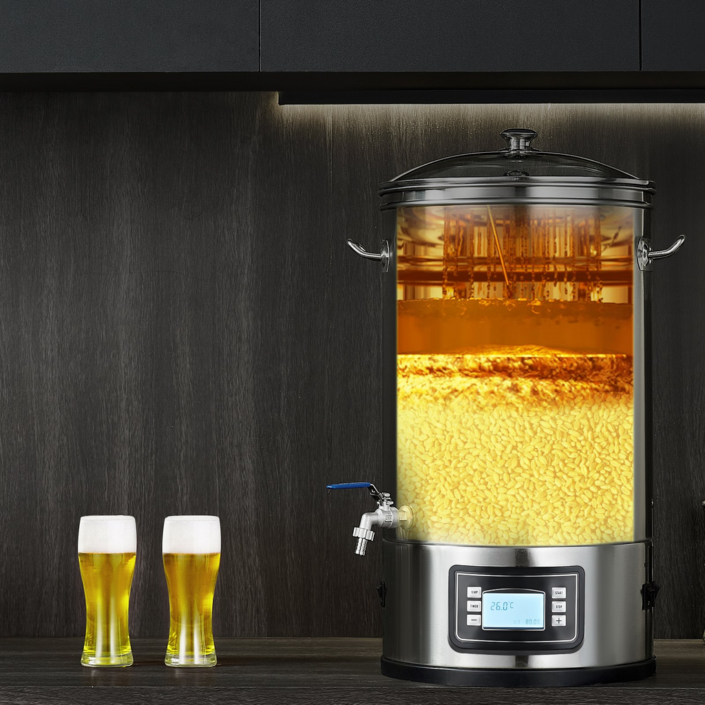 Sistema de elaboración de cerveza eléctrico VEVOR olla de 8 galones