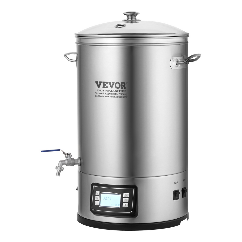 Sistema de elaboración de cerveza eléctrico VEVOR olla de 8 galones
