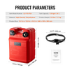 VEVOR Tanque de combustible marino 6,34 galones/24 l