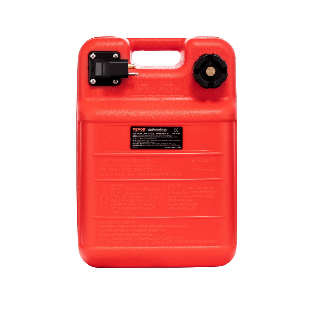 VEVOR Tanque de combustible marino 6,34 galones/24 l