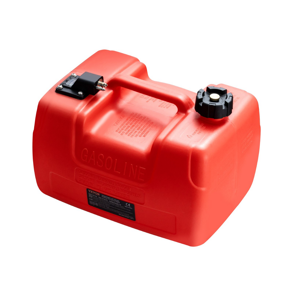 VEVOR Tanque de combustible marino 3,17 galones/12 l tanque de combustible portátil para barcos con motor fueraborda  con manguera