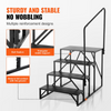 VEVOR RV Steps Escaleras para RV de 4 escalones Capacidad de carga de 440 libras