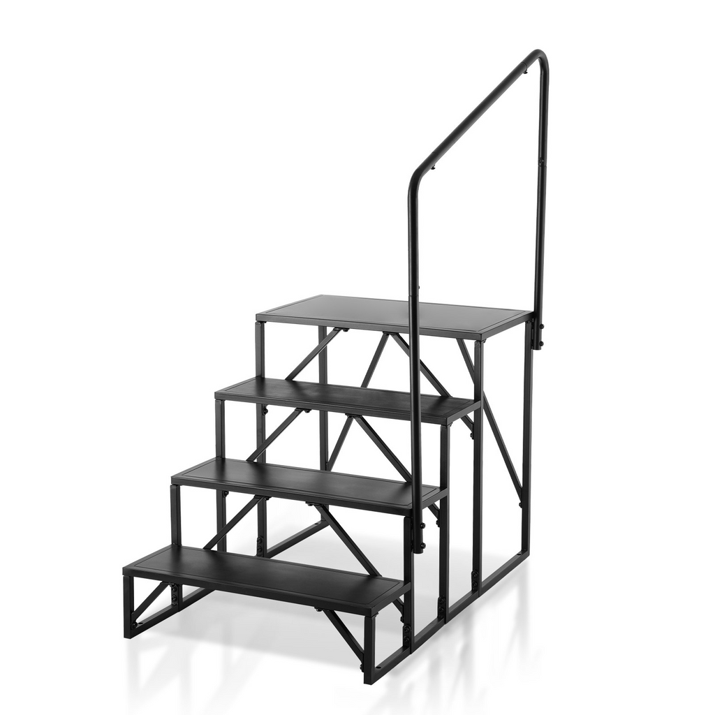 VEVOR RV Steps Escaleras para RV de 4 escalones Capacidad de carga de 440 libras
