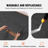 VEVOR - Alfombras modulares reutilizables de 20 x 20 pulgadas con acolchado incorporado fáciles de instalar para dormitorio (20 unidades, gris oscuro)