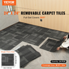 VEVOR - Alfombras modulares reutilizables de 24 x 24 pulgadas con acolchado incorporado