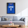 Marco para exhibición de camisetas deportivas 23,3 x 31,2 x 1,5 pulgadas