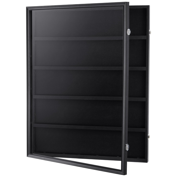 Vitrina para tarjetas deportivas graduadas de 35 pulgadas 24,3 x 30,5 x 2,1 pulgadas