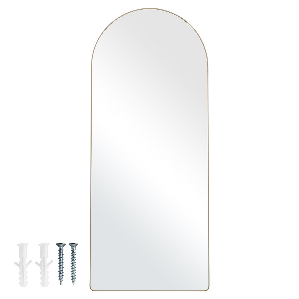 VEVOR Espejo de cuerpo entero arqueado 71'' x 30''