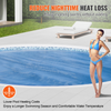 Cubierta solar para piscina VEVOR de 10 pies de diámetro para piscinas