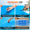 Cubierta solar para piscina VEVOR de 10 pies de diámetro para piscinas