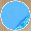 Cubierta solar para piscina VEVOR de 10 pies de diámetro para piscinas