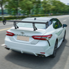 Alerón trasero para coche VEVOR GT Wing alerón universal de 43,3 pulgadas con una sola cubierta aluminio ligero ajustable