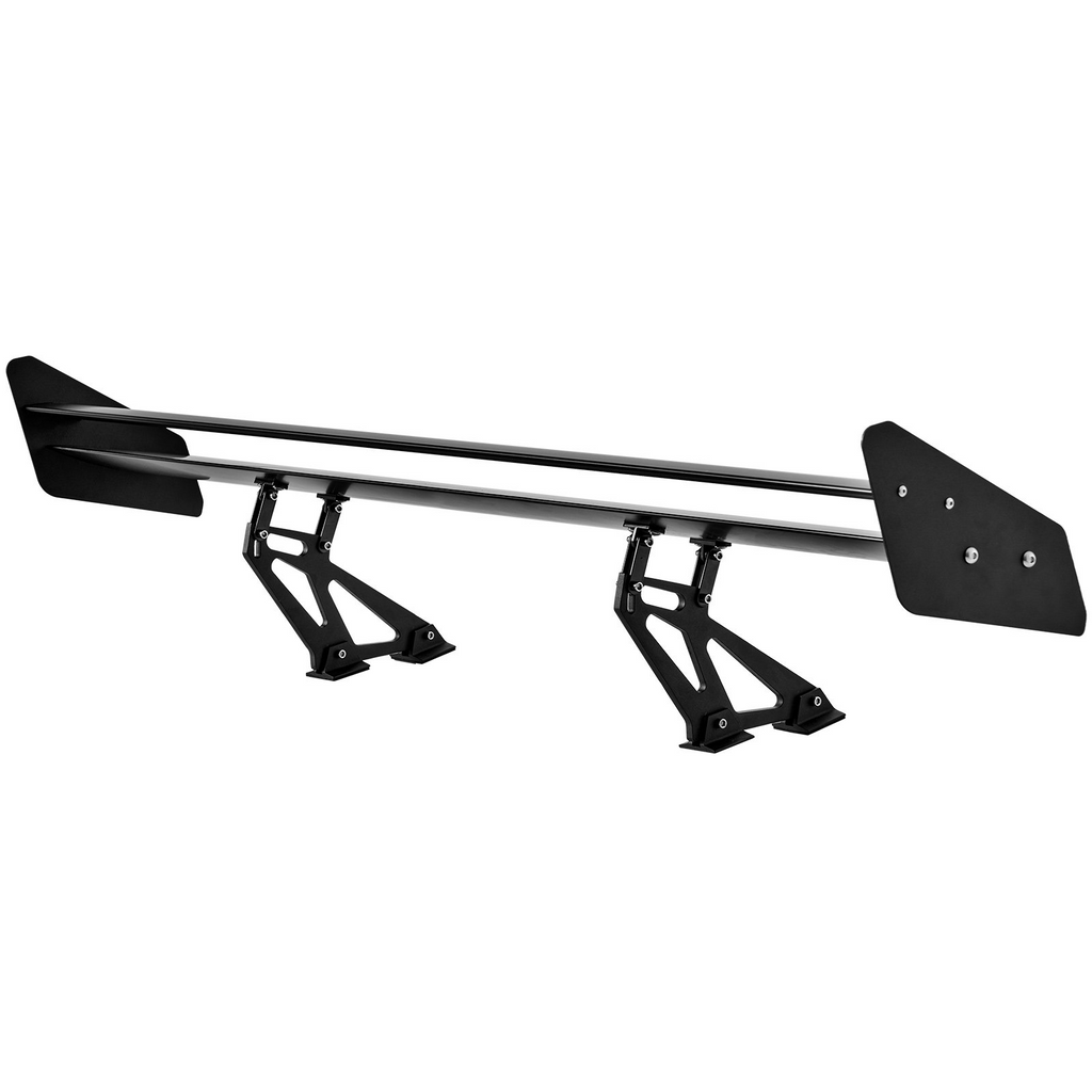 Alerón trasero para coche VEVOR GT Wing de 53,1 pulgadas con doble cubierta aluminio ligero ajustable