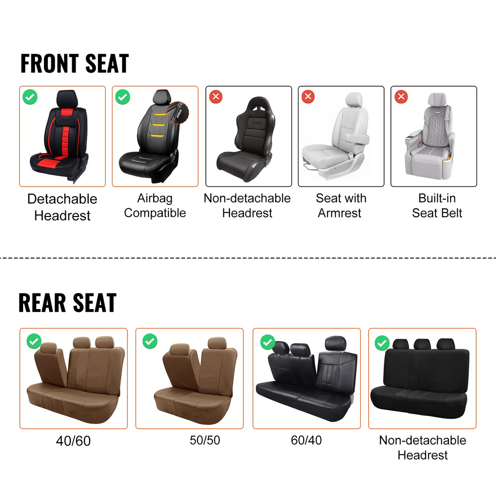 Fundas de asiento VEVOR  13 piezas