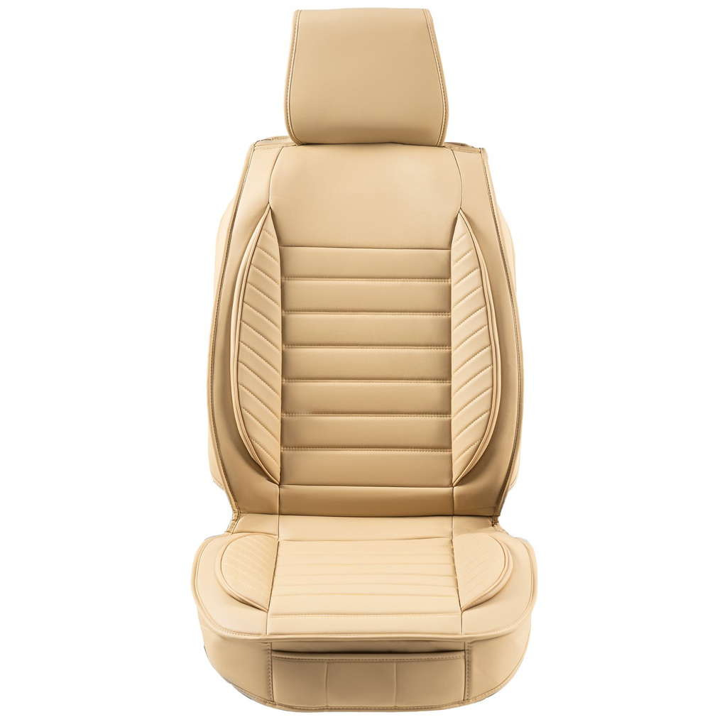 Fundas de asiento VEVOR universales para asientos delanteros de coche 2 piezas de piel sintética