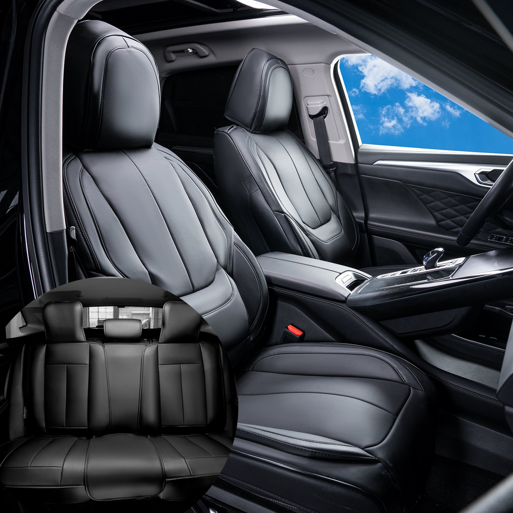 Fundas de asiento VEVOR universales para asientos de coche asiento delantero y trasero 13 piezas