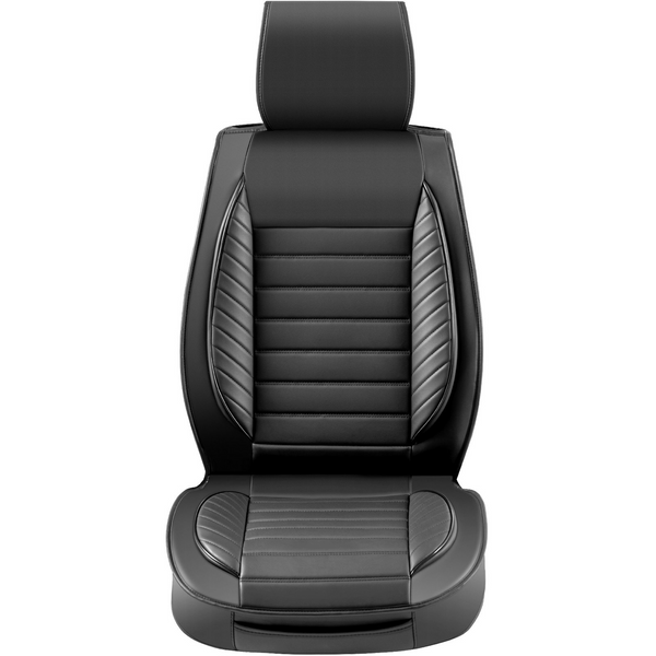 Fundas de asiento VEVOR universales para asientos delanteros de coche 2 piezas de piel sintética