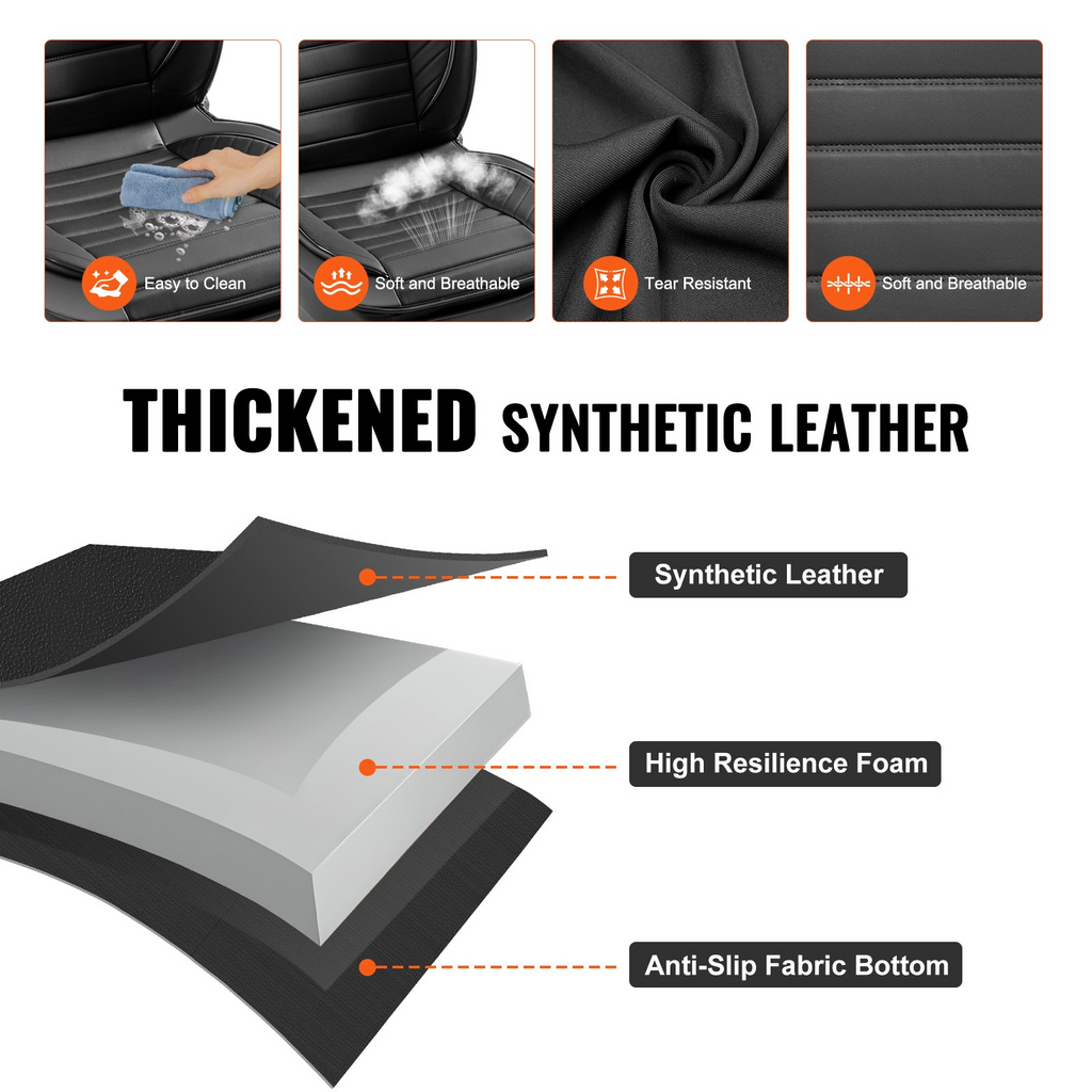 Fundas de asiento VEVOR juego completo de fundas universales para asientos de coche