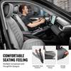Fundas de asiento VEVOR para asientos delanteros de coche 2 piezas de piel sintética