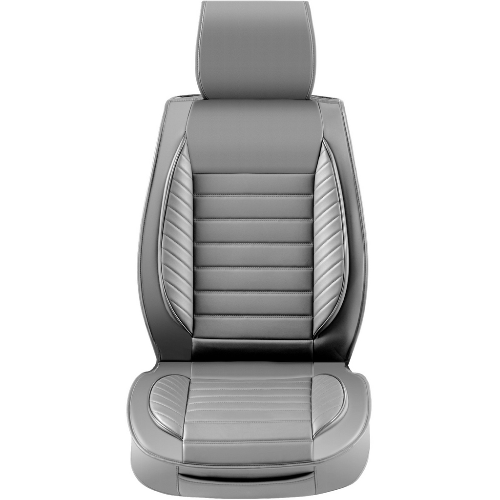 Fundas de asiento VEVOR para asientos delanteros de coche 2 piezas de piel sintética
