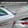 Alerón trasero para coche VEVOR GT Wing, 57,9 pulgadas compatible con Camry 2018-2023 material ABS de alta resistencia